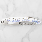 Mooie lentevloeren en bijen vliegen - Tekening Kurkentrekker (Voorkant)