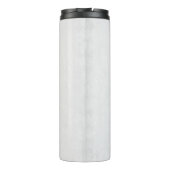 Mooie leopard Head-portret in Waterverf Stai Thermosbeker (Achterkant)