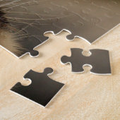 Mooie leopard-portret, Jigzaag Puzzle Legpuzzel (Zijkant)