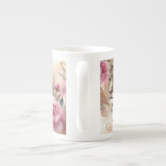 Mooie Leopard & Rozen Mok (Achterkant)