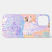 Mooie Leopard Seamless Pattern illustratie Ar Case-Mate iPhone Case (Achterkant (horizontaal))