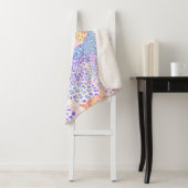 Mooie Leopard Seamless Pattern illustratie Ar Sherpa Deken (In situ)