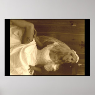 Mooie lesbiennes in huwelijksdress 02 poster