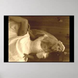 Mooie lesbiennes in huwelijksdress 02 poster