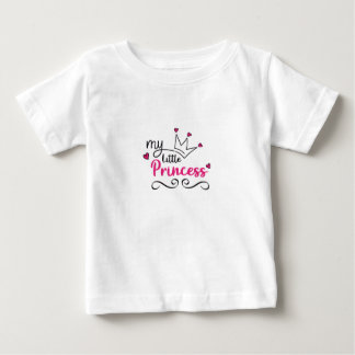 Mooie lettertype kunst Mijn kleine prinses met ver
