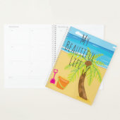 Mooie Leven Strand Scène Planner (Display)