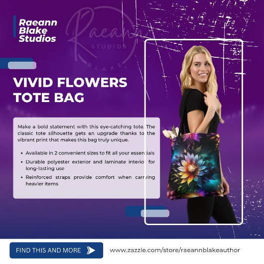 Mooie levendige bloemen Canvas tas