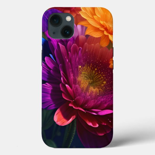 Mooie levendige bloemenmix 2 Case-Mate iPhone case (Achterkant)