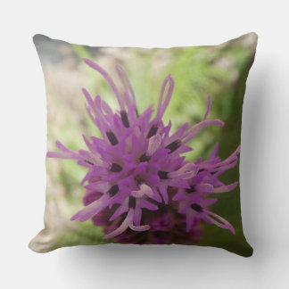 Mooie Liatris bloem trend Kussen