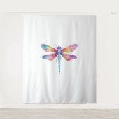 Mooie libel kus hemel insectenliefhebber wandkleed (Voorkant)