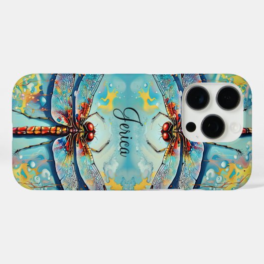 Mooie libellen Case-Mate iPhone case (Achterkant (horizontaal))