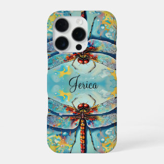 Mooie libellen iPhone 16 pro hoesje