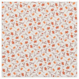 Mooie Liberty-bloemen Fall Cute en meisjesachtig b Stof