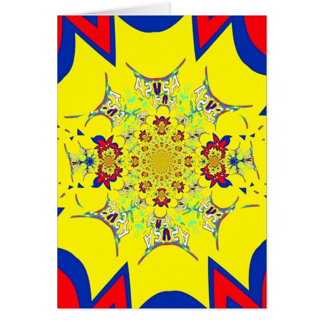 Mooie licht gouden bloemige kunst: een chique touc (Voorkant)