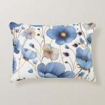 Mooie lichtblauwe wilde bloem