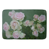 Mooie lichte roze rozen badmat (Voorkant)