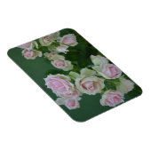 Mooie lichte roze rozen magneet (Rechterzijde)