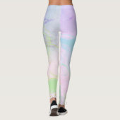 Mooie lichtpasta met kleur leggings (Achterkant)