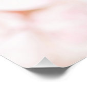 Mooie lichtroze bloem bloesem perfect poster (Hoek)