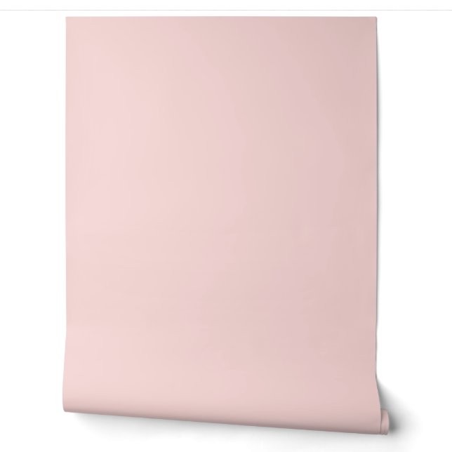 mooie lichtroze effen kleur /patroon behang (Afrollen)
