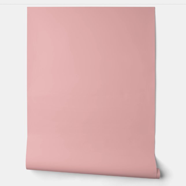 mooie lichtroze effen kleur / patroon behang (Afrollen)
