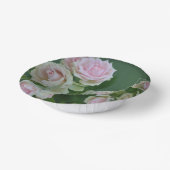 Mooie lichtroze tuinrozen    papieren kommen (Gebogen)