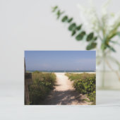 Mooie Lido Beach Florida Post Card Briefkaart (Staand voorkant)