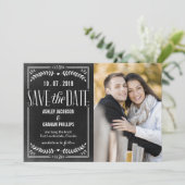 Mooie liefde bespaart de datumkaart save the date (Staand voorkant)