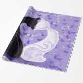 Mooie liefde cadeaupapier (Uitgerold)