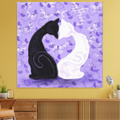 Mooie liefde canvas (Insitu (Woonkamer))