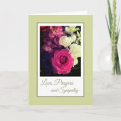 Mooie Liefde, Gebed en Sympathie Kaart (Voorkant)