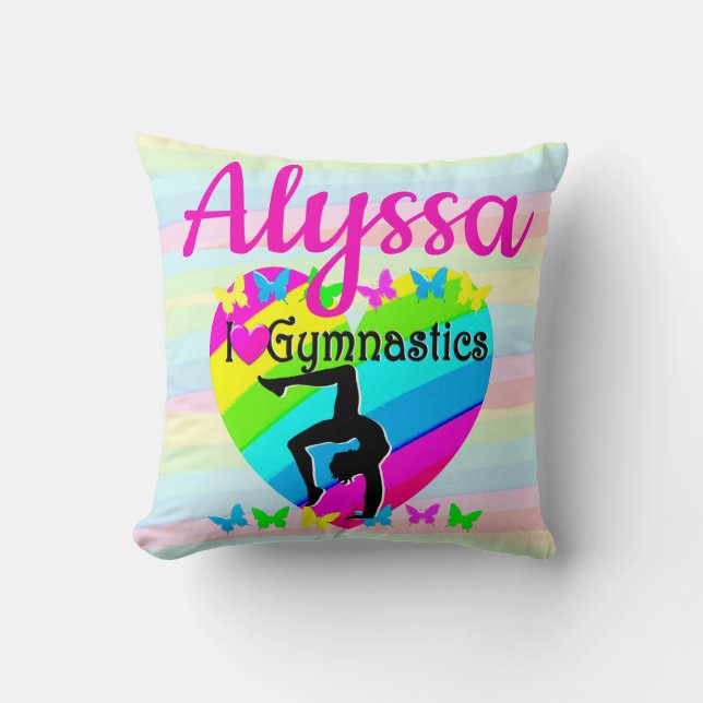 MOOIE LIEFDE GYMNASTIEK VOOR ALTIJD DESIGN KUSSEN (Voorkant)