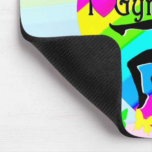 MOOIE LIEFDE GYMNASTIEK VOOR ALTIJD DESIGN MUISMAT (Hoek)
