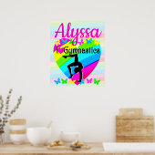 MOOIE LIEFDE GYMNASTIEK VOOR ALTIJD DESIGN POSTER (Keuken)