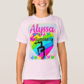 MOOIE LIEFDE GYMNASTIEK VOOR ALTIJD DESIGN T-SHIRT (Voorkant)