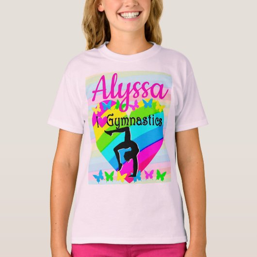 MOOIE LIEFDE GYMNASTIEK VOOR ALTIJD DESIGN T-SHIRT (Voorkant)