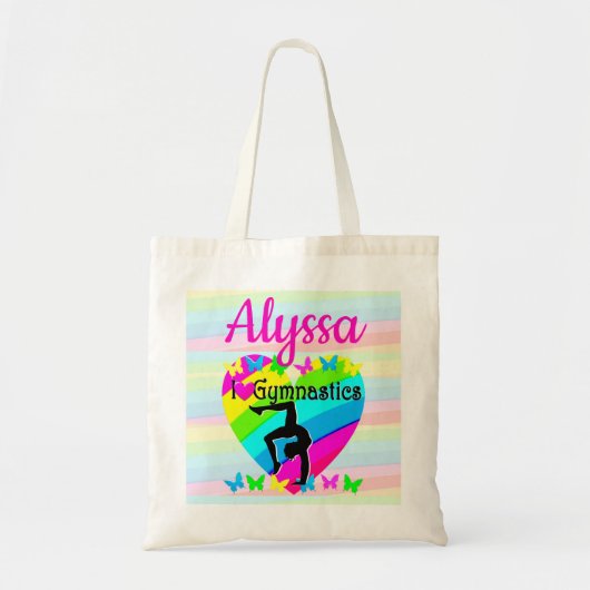 MOOIE LIEFDE GYMNASTIEK VOOR ALTIJD DESIGN TOTE BAG (Voorkant)