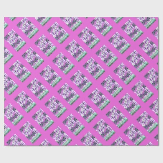 Mooie liefde hart motief art print cadeaupapier (Vlak)