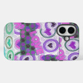 Mooie liefde hart motief art print Case-Mate iPhone case (Achterkant (horizontaal))