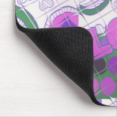 Mooie liefde hart motief art print muismat (Hoek)