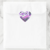 Mooie liefde hart motief art print sticker (Tas)