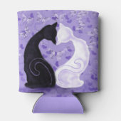 Mooie Liefde Koelbox met Kat Paar Blikjeskoeler (Achterkant)