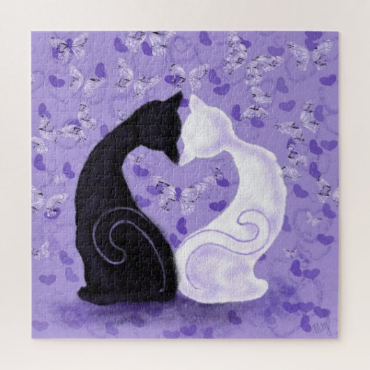 Mooie liefde legpuzzel (Verticaal)