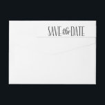Mooie liefde Save the Date Wraparound Label<br><div class="desc">Ontwerp © Berry Berry Sweet { www.berryberrysweet.com}. Overeenkomende kaarten beschikbaar.</div>