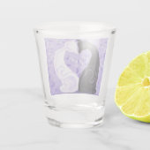 Mooie Liefde Shot Glas Kat Koppel (Achterkant)