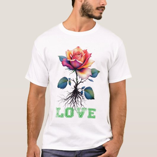 Mooie liefde t-shirt (Voorkant)