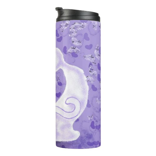 Mooie liefde thermosbeker (Geroteerd rechts)