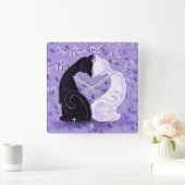 Mooie liefde vierkante klok (Huis)