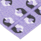 Mooie liefde - voeg uw foto / tekst / naam toe - tafelkleed (Gekanteld)