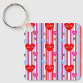 Mooie liefdeshartjes, een dozijn gedompelde Oreo®- Sleutelhanger